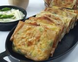 Foto langkah ke 6 dari resep Martabak Ayam Telur.