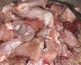 A picture of step 1 of Dehli Lal Murgh Karahi.