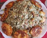 عکس مرحله 1 از دستور چشم بلبلی پلو