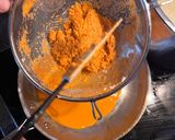 A picture of step 5 of Spaghetti con Bisque di Gamberi.