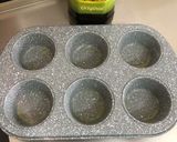 A picture of step 3 of Baked Salami Cupcakes.