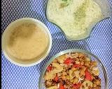 A picture of step 5 of Aloo Chana Chat With Spicy Chutnies😋.