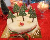 Foto del passaggio 7 della ricetta Torta zebrata natalizia