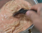 Foto del paso 4 de la receta: *ESPAGUETI CREMOSO DE CAMARONES CON SALSA DE JITOMATE*