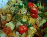 A picture of step 13 of Mix vegetable with Cream.