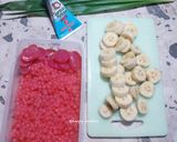 Foto langkah ke 2 dari resep Bubur Mutiara Pisang.