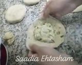 A picture of step 3 of Aloo ka paratha.