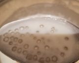 Une image de l'étape 3 de Dessert lait de coco, mangue, perles du Japon (= perles tapioca).