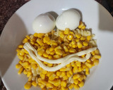 Foto del paso 3 de la receta: Fideos con choclo y huevo