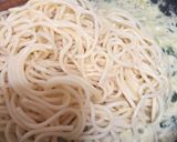 Foto langkah ke 4 dari resep Spaghetti Cream Spinach.