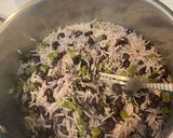 A picture of step 7 of Vegetarian Cuban Rice (Moros y Cristianos).