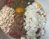 A picture of step 3 of Mum's Oat Meatloaf.
