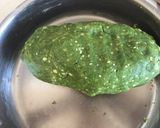 A picture of step 5 of Baked Mixed Flour Spinach Puri.