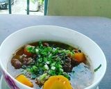 Hình bước làm 5 của món Bò hầm pate, tiêu xanh