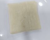 A picture of step 6 of Fajita chicken box pattice.