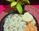 A picture of step 4 of Barnyard Millets and Peas Jeera Rice.
