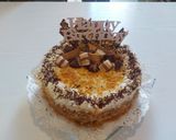 Kinder bueno torta recept fázis 12 fotója