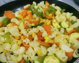 A picture of step 9 of Italian veg macaroni.