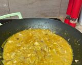 A picture of step 7 of Turkey curry.