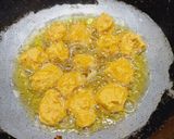 A picture of step 2 of Corn pudina pakoda.