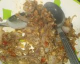 A picture of step 2 of African fish roll.