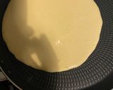 A picture of step 2 of Keto Crepe Cake.