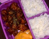 Foto langkah ke 5 dari resep Sweet Gochujang Chicken with Cheese Sauce 🌶️🍗🧀.