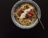 食煮#10《奶油牛排義大利麵》的食譜步驟6照片