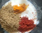 A picture of step 3 of Sprouted Fenugreek -raisin sabzi.