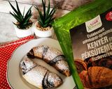 Kakaós kifli Szafi Reform csökkentett szénhidrát-tartalmú kenyér és péksütemény lisztkeverékből recept fázis 1 fotója