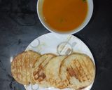 A picture of step 5 of Farali cucumber Uttapam and Pumpkin Sambhar.