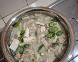 Foto langkah ke 4 dari resep Jangan Ndeso (Sayur Tempe Lombok Ijo).