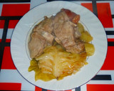 Foto del paso 1 de la receta: Codillo con repollo