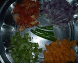 A picture of step 5 of Oats upma.