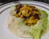 Foto del paso 6 de la receta: Wrap🌯🍆 de salteado de coliflor, berenjena y maíz🌽 tierno🥙🌯