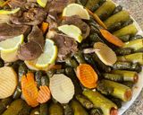 صورة لخطوة 5 من وصفة دوالي وكوسا بحشوة البرغل 😋😋