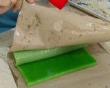 Foto langkah ke 6 dari resep (222) Mochi Gulung Pandan.
