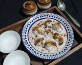 A picture of step 5 of Dahi Vada.