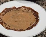 A picture of step 9 of Chocolate layered Crepes Cake.