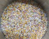 A picture of step 1 of Sizzler khichdi.
