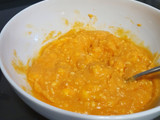 Spanish omelette with sweet potato