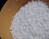 A picture of step 1 of Sabudana vada.
