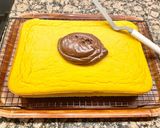 Foto del paso 8 de la receta: Pastel húmedo de maíz con ganaché al ron