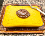 Foto del paso 8 de la receta: Pastel húmedo de maíz con ganaché al ron