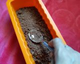 A picture of step 3 of Sugarfree coffee cheesecake no bake.