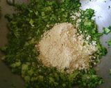 A picture of step 5 of Green veggies stuffed chatai paratha.