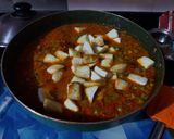 A picture of step 8 of Dhaba Style Matar Paneer.