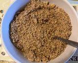 A picture of step 1 of Walnut noodles.