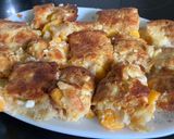 Barackos Túrós kevert süti 🍑🥚🍊😋 recept fázis 4 fotója