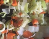 Foto del paso 2 de la receta: Fideos con verduras